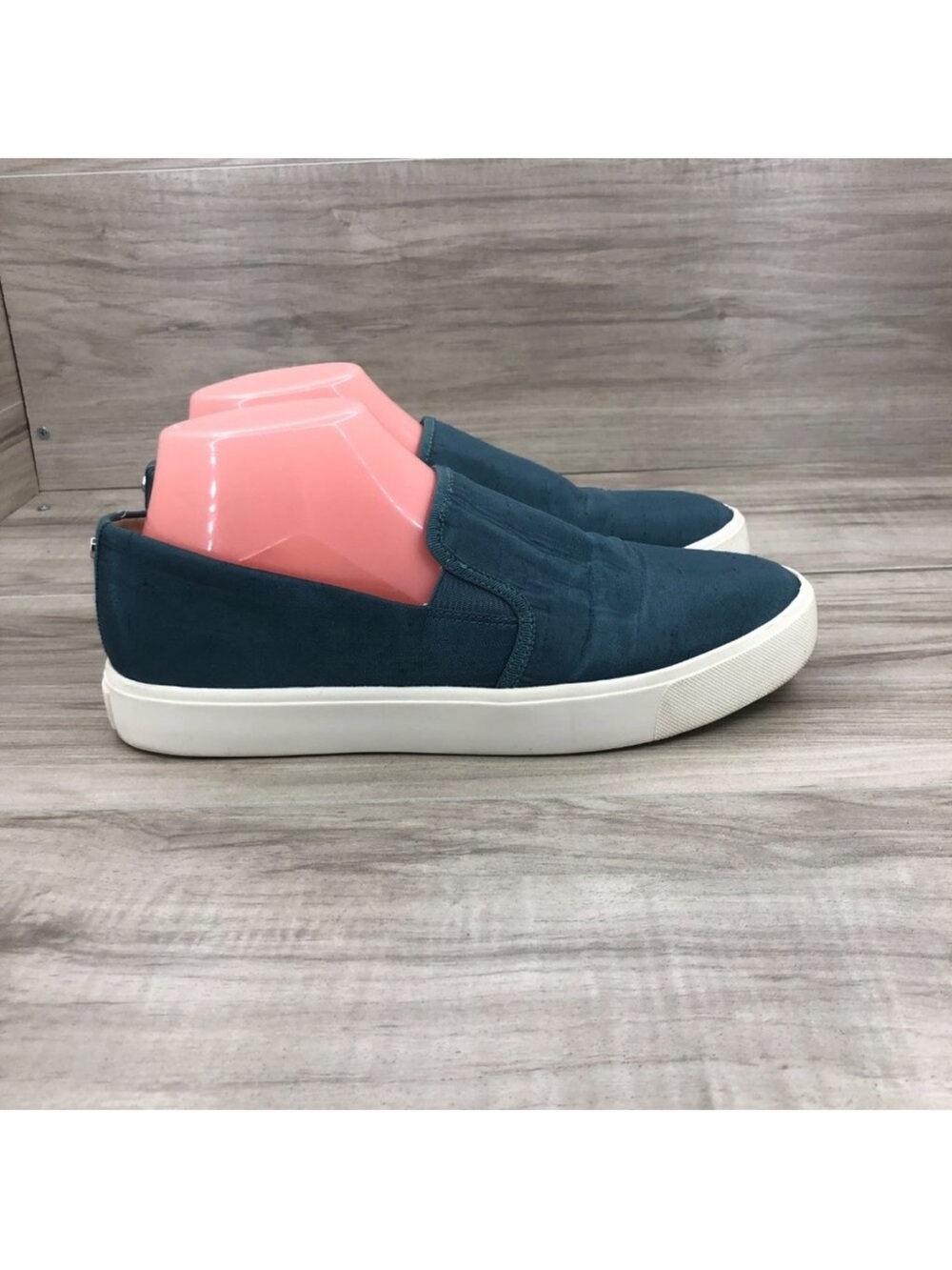 Sam Edelman Shoes Women's 8.5 Elton Teal Slip on Sneakers